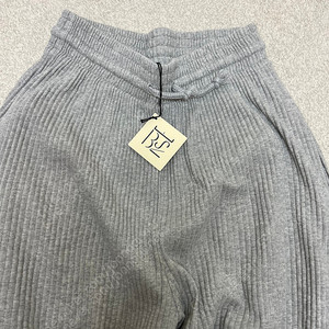 베이스레인지 조거팬츠 그레이 S (baserange ribbed jogger pants)