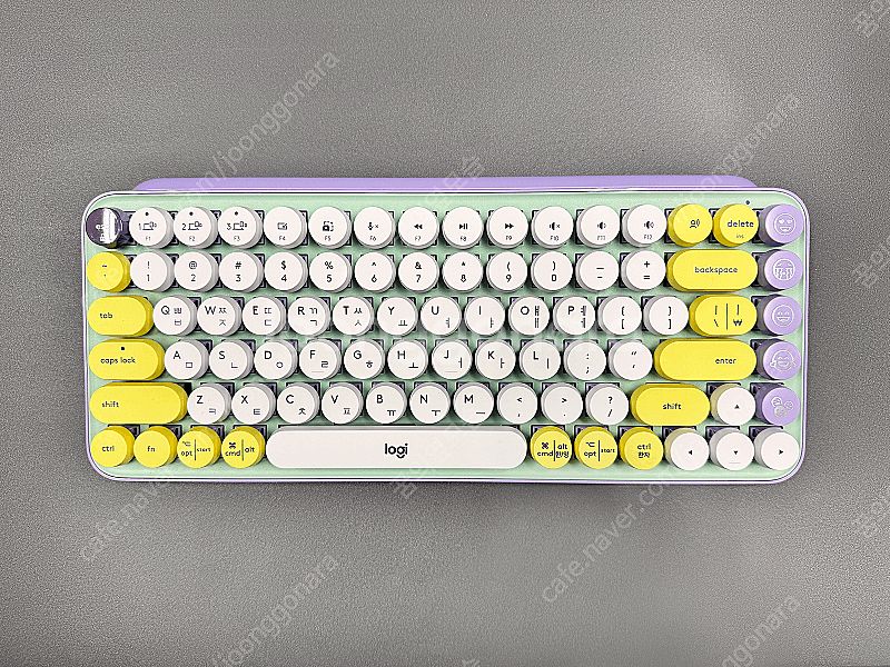 로지텍 Pop Keys 블루투스 기계식 키보드--0