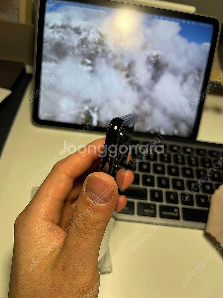 아이폰x 64g 블랙--2
