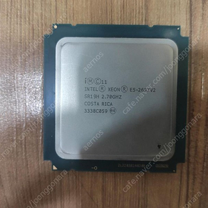 맥프로 E5-2697v2 2.7G QS CPU 연탄맥 업그레이드