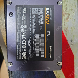 삼성 1TB SSD, NVME 팝니다.