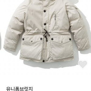 유니폼브릿지 패딩 XL (19fw arctic down parka beige)