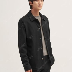 띠어리 Woodmere rye overshirt 울/캐시 셔츠자켓