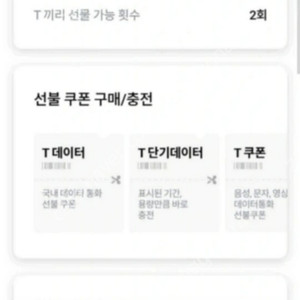 skt sk t 데이터 데이타 팝니다. 1기가 2000 2,000원