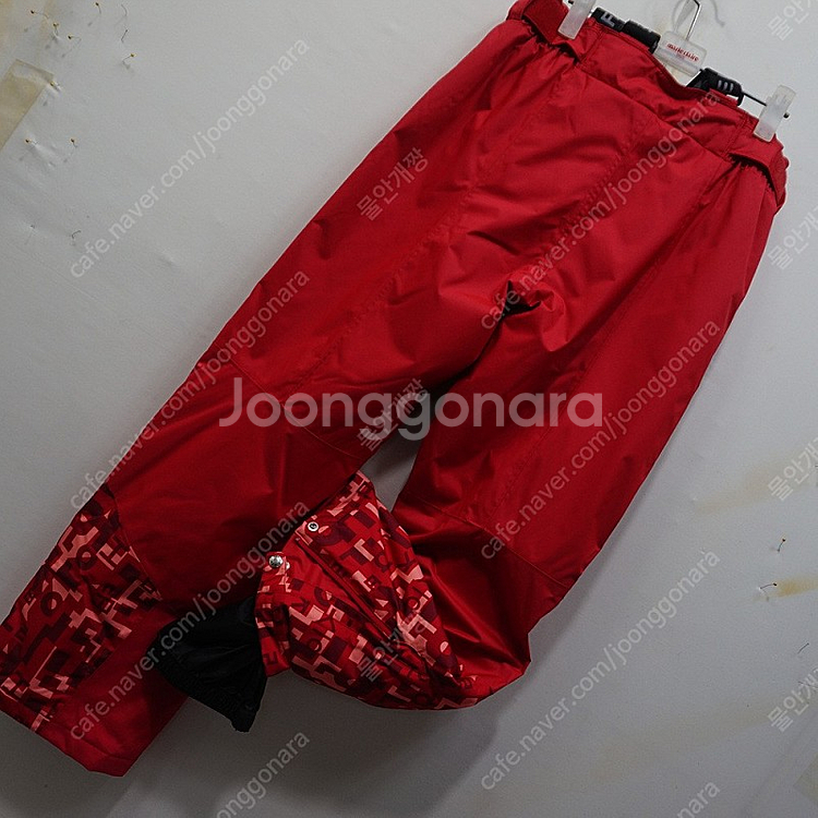 노스페이스 평창 허리 27 ~ 28 스키 보드 패딩 멜빵 바지 새제품--2