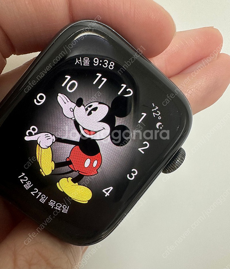 애플워치4 나이키 44mm 셀룰러 lte타입--5