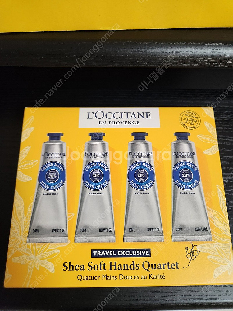록시땅 핸드크림 30ml ×4--0