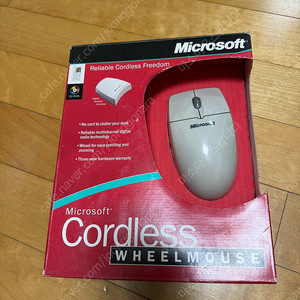 마이크로소프트 무선 볼 마우스 (Microsoft Cordless Wheel Mouse)