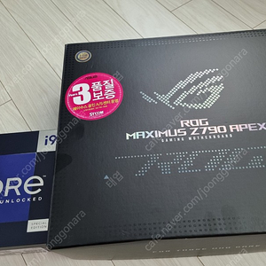 ASUS Z790 APEX STCOM 메인보드 팝니다.