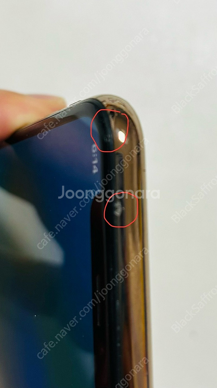 아이폰xs 64gb 골드색상 A급 25만원 (구성품 모...--8
