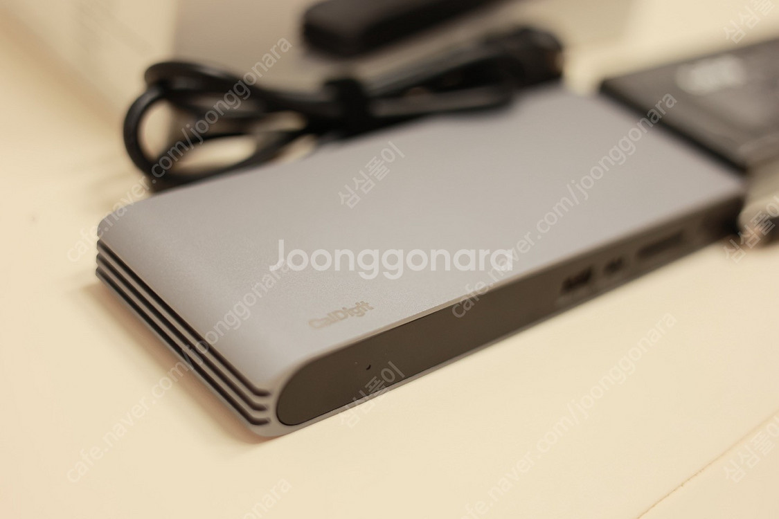 칼디짓 CalDigit Pro Dock C타입 썬더볼트...--1