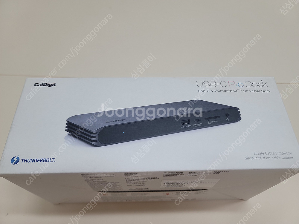 칼디짓 CalDigit Pro Dock C타입 썬더볼트...--3