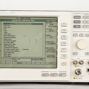 Agilent E5515C 무선 통신 테스트 셋트