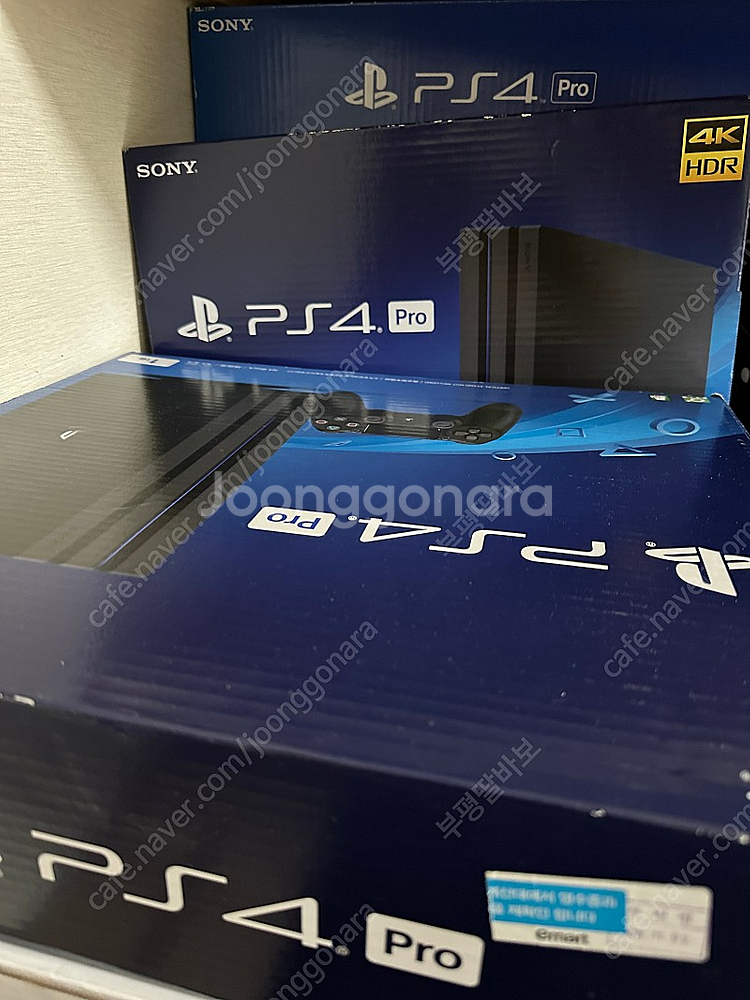 PS4(플스4) PRO(프로) 박스팝니다! 플레이스테이션 중고나라