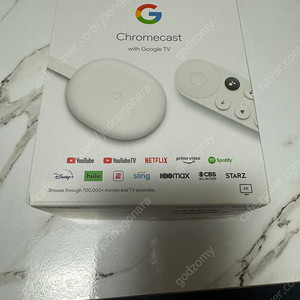 크롬캐스트 with Google TV 팝니다