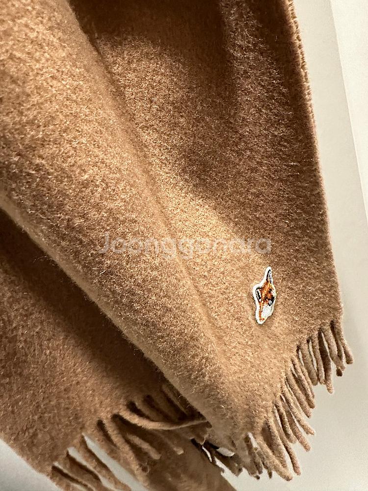 메종키츠네 목도리--2