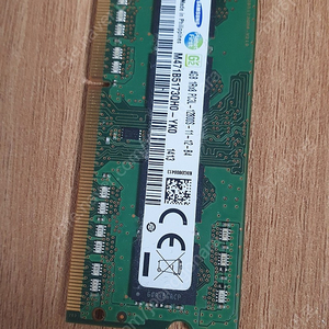 삼성 4GB 1Rx8 PC3L-12800S 노트북 메모리