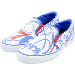 NBA Canvas Shoes (필라델피아 76ers White Slip-On)