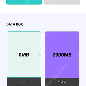 kt데이터 2기가 4000