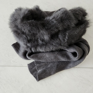 토끼털목도리 프리사이즈