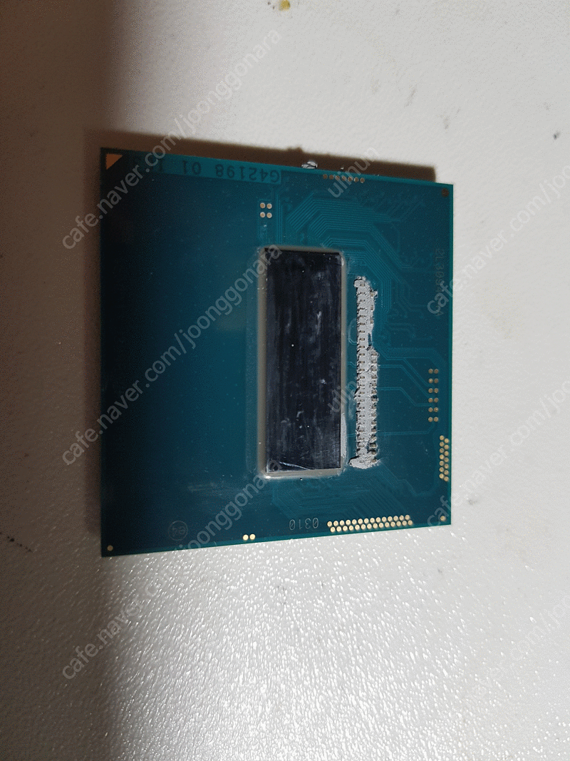 노트북용 cpu i7 4700mq 팝니다