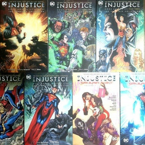 DC 코믹스 원서 판매. Injustice: Gods Among Us: Complete Collection / Injustice: Ground Zero