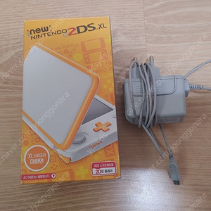 New 닌텐도 2DS XL 화이트x오렌지 세트