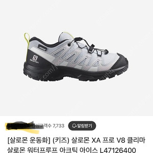 (새상품) [살로몬 운동화] 살로몬 XA PRO V8 워터프루프 아크틱 아이스(EU 38 한국사이즈 230-240)