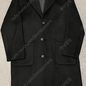 어낫띵 OVERSIZE WOOL CHESTERFIELD COAT