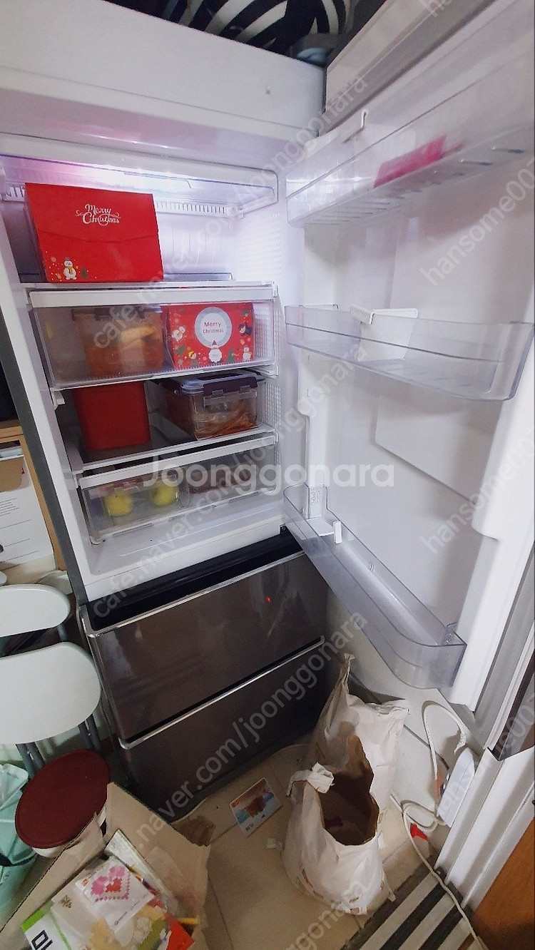 딤채 3도어 김치냉장고--2