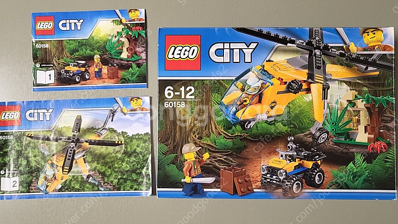 정품 레고시티 60158 정글 수송 헬리콥터--3