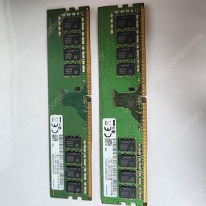 삼성전자 DDR4 8GB 2400T 데스크탑용 2개