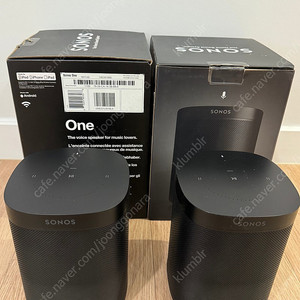 SonosOne 소노스 원 2개 일괄 판매합니다.