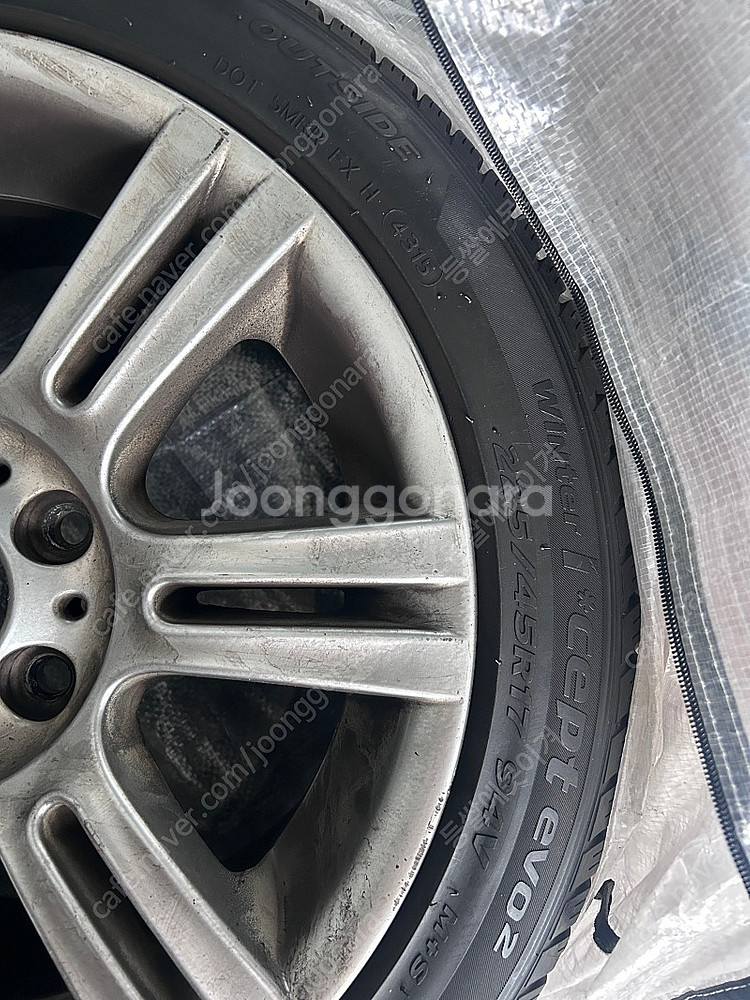 BMW e90 엠팩 휠 순정 m 17인치--1