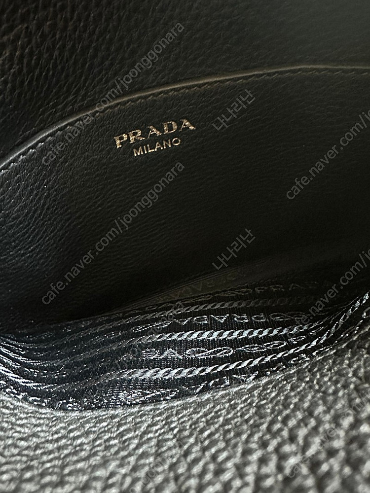 프라다 더블지퍼크로스백 정품--6