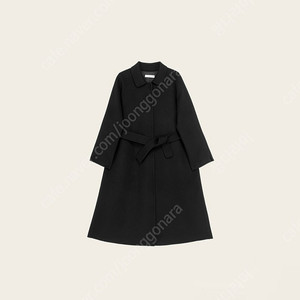 르플레인 블랙코트 the black handmade coat