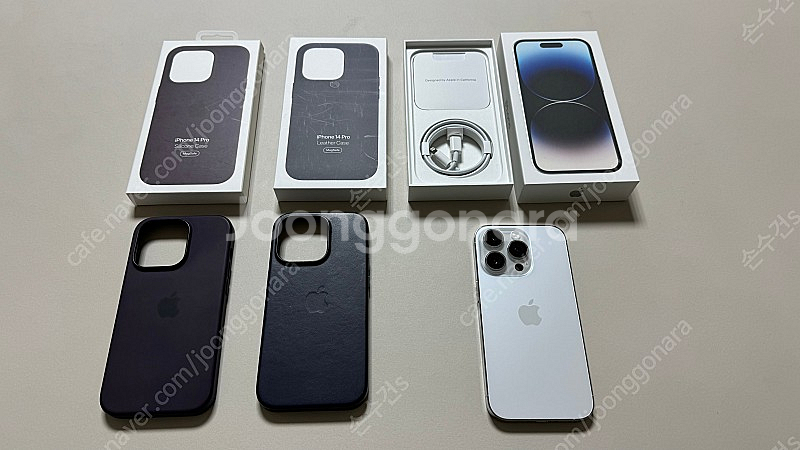 아이폰 14 프로 256 실버 무음--0