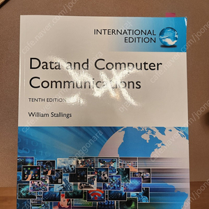 Data and Computer Communications 교재 판매합니다(펴보기만한 새책)