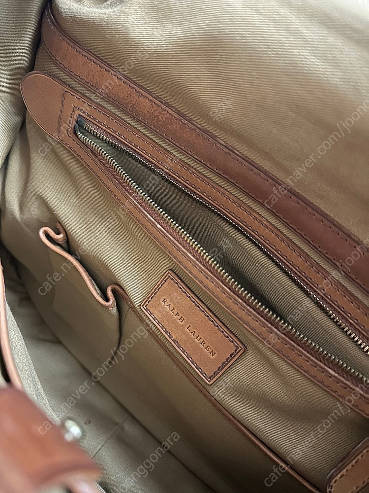 [OS] 폴로 랄프로렌 크로스백 타탄체크 블랙와치--4