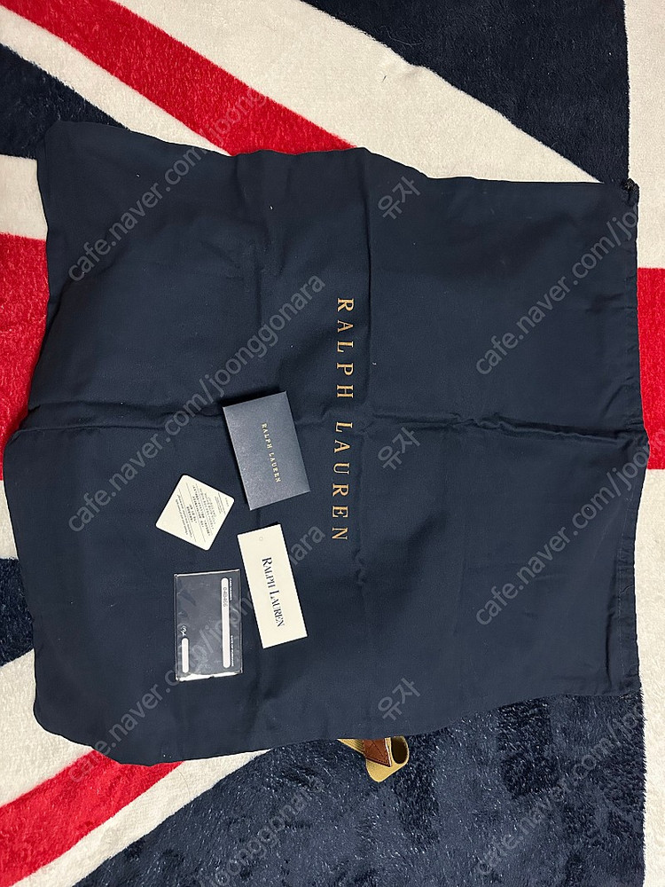 [OS] 폴로 랄프로렌 크로스백 타탄체크 블랙와치--5