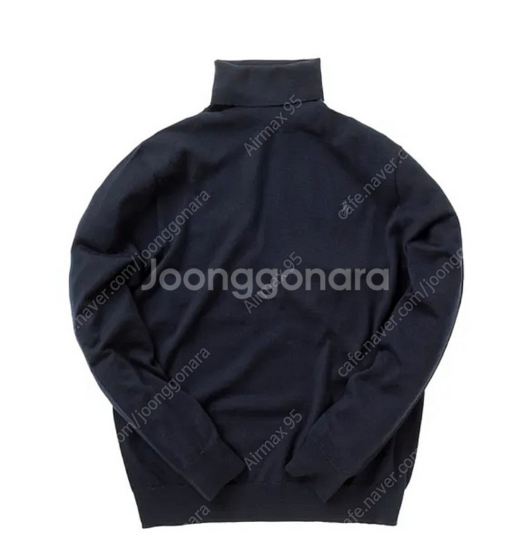 [새제품] 폴로 메리노울 워셔블 터틀넥 니트 NAVY ...--2
