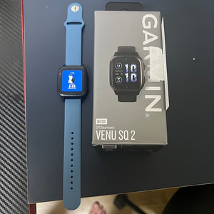 GARMIN VENUE SQ2 뮤직 블랙