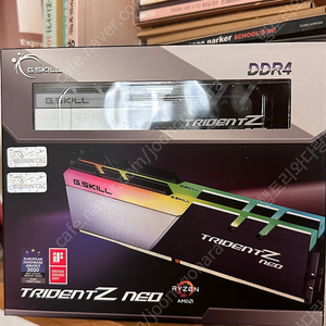 [미개봉] 지스킬 DDR4-3600 CL16 TRIDENT Z NEO C 32GB(16Gx2)