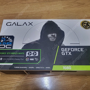 갤럭시 GTX1660 WHITE 팔아여