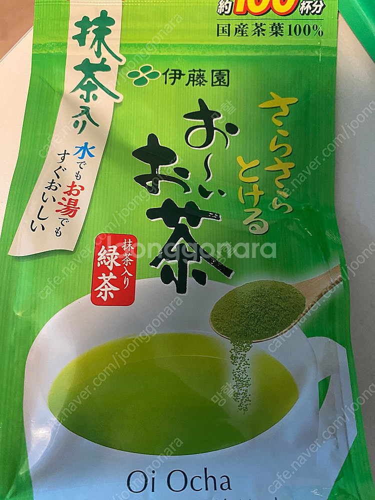 이토엔 오이오차 녹차분말 80g--0