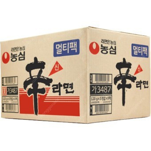 신라면 box (40개입) 총 7박스