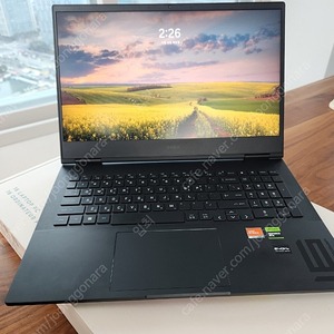 HP 오멘16 쉐도우 블랙 라이젠7, 512GB, 16GB, WIN11, 16-xf0052AX 팝니다.