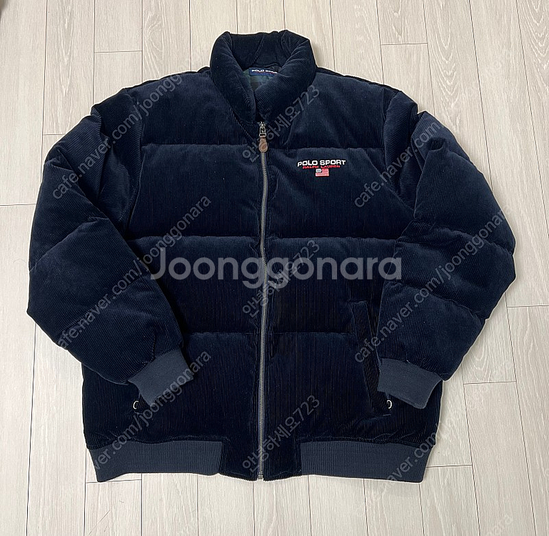 폴로 랄프로렌 코듀로이 패딩 XL--1