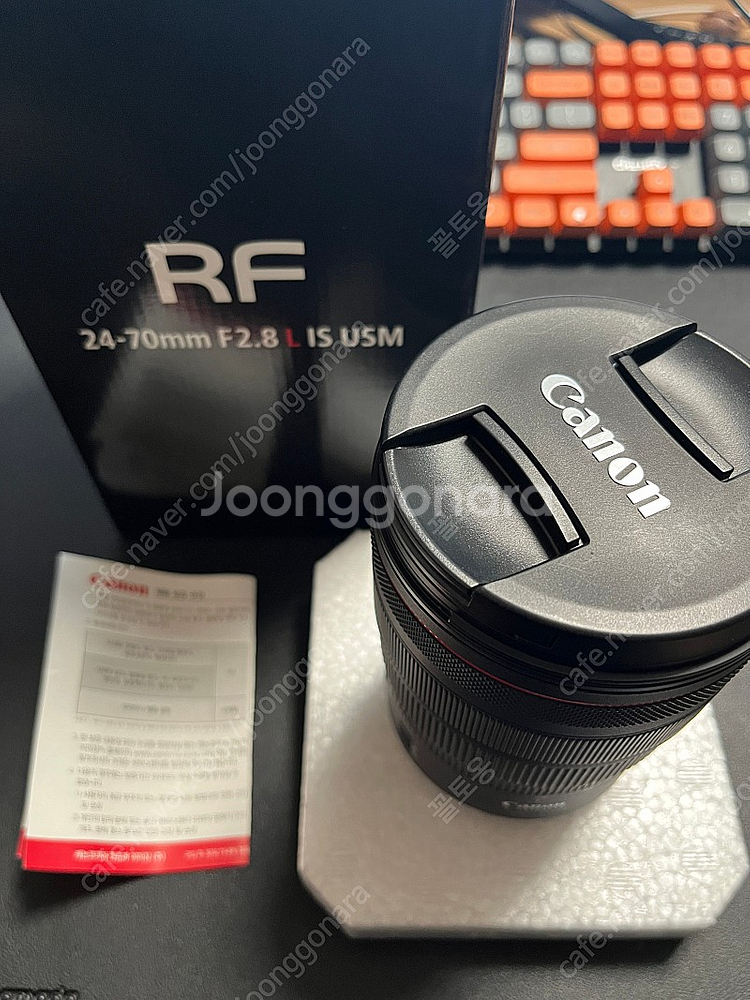 캐논 RF24-70 F2.8 L 렌즈 판매--0