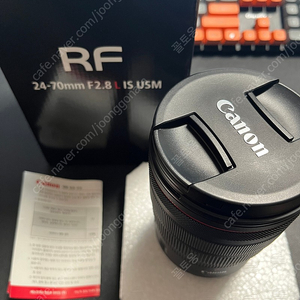 캐논 RF24-70 F2.8 L 렌즈 판매